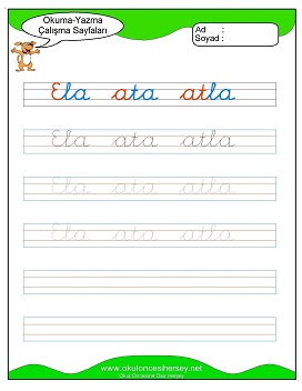 Elat Grubu Çalışma Sayfaları